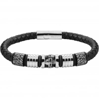 Браслет Zippo Five Charms Leather Bracelet с 5 шармами (22 см) купить в Долгопрудном