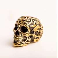Бусина Triball Skull, бронза купить в Долгопрудном