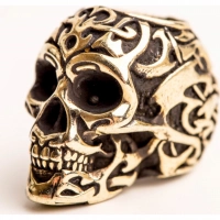 Бусина Triball Skull, мельхиор купить в Долгопрудном