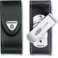 Чехол для ножа Victorinox Leather Belt Pouch, черный, кожа купить в Долгопрудном