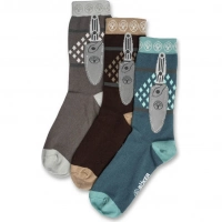 Носки Boker 09BO199 Socks Set Large 3 пары, р.39-42 купить в Долгопрудном