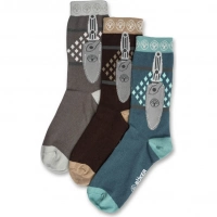 Носки Boker 09BO199 Socks Set Large 3 пары, р.43-46 купить в Долгопрудном