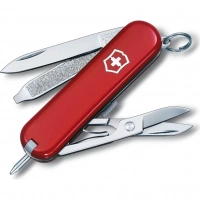 Нож перочинный Victorinox Signature, сталь X55CrMo14, рукоять Cellidor®, красный купить в Долгопрудном