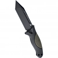 Нож с фиксированным клинком EX-F02 Black Tanto Blade, OD Green Handle 11.4 см. купить в Долгопрудном