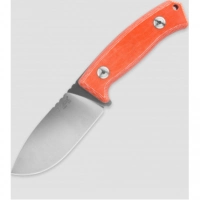 Нож с фиксированным клинком LionSteel M2 MiOR, сталь D2, рукоять Orange micarta купить в Долгопрудном