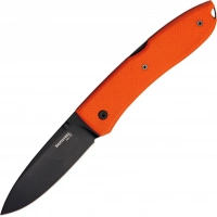 Нож складной Lionsteel Big Opera, сталь D2, рукоять G-10, оранжевый купить в Долгопрудном