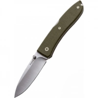 Нож складной Lionsteel Big Opera, сталь D2, рукоять G-10, зеленый купить в Долгопрудном