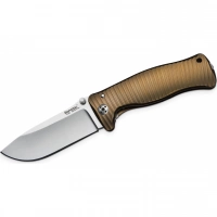 Нож складной LionSteel SR1 B, сталь Uddeholm Sleipner, рукоять титан купить в Долгопрудном