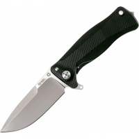 Нож складной LionSteel SR11A BS, сталь Uddeholm Sleipner®, рукоять алюминий (Black Solid® Aluminum) купить в Долгопрудном