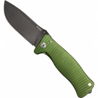 Нож складной LionSteel SR1A GB, сталь D2, рукоять алюминий, зелёный купить в Долгопрудном