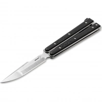 Складной нож-бабочка Boker Plus Balisong, сталь Satin Finish 440C, рукоять G-10 купить в Долгопрудном