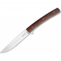 Складной нож Boker Urban Trapper Gentleman Cocobolo Wood 01BO722, сталь VG-10, рукоять титан/дерево купить в Долгопрудном