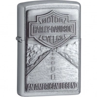 Зажигалка ZIPPO Harley-Davidson® Легенда, с покрытием Street Chrome™ купить в Долгопрудном